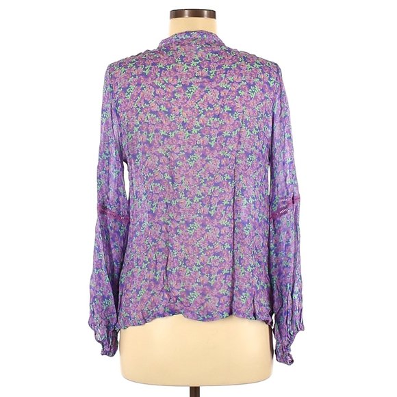 SOLD VNTG Spell Gypsy Collective WILDFLOWER Blouse - Picture 9 of 9